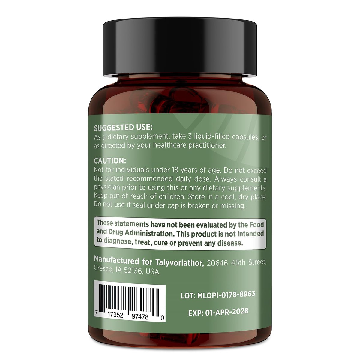 Advanced Cholesterol Lowering Supplements & – 90 Capsules per Bottle: A one-month supply (based on recommended – Image 6