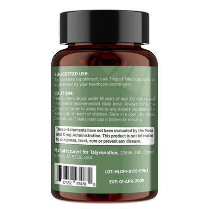 Advanced Cholesterol Lowering Supplements & – 90 Capsules per Bottle: A one-month supply (based on recommended – Image 6
