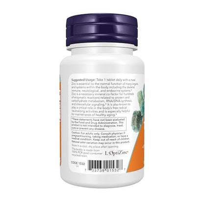 Now Supplements, Zinc Transporter, 90 Tablets, Vegan, Immune Support