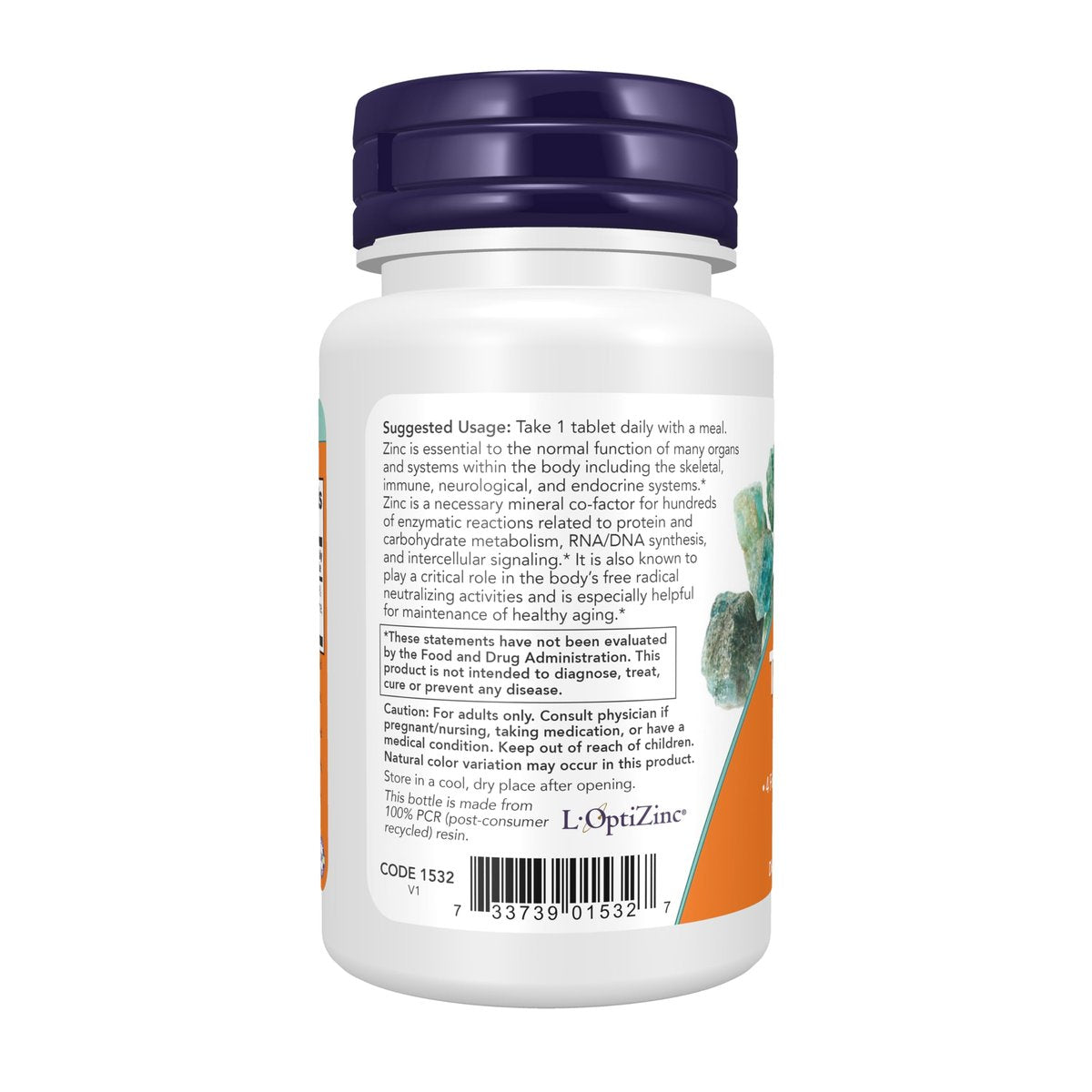 Now Supplements, Zinc Transporter, 90 Tablets, Vegan, Immune Support - görsel 5