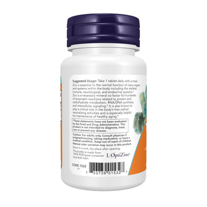 Now Supplements, Zinc Transporter, 90 Tablets, Vegan, Immune Support