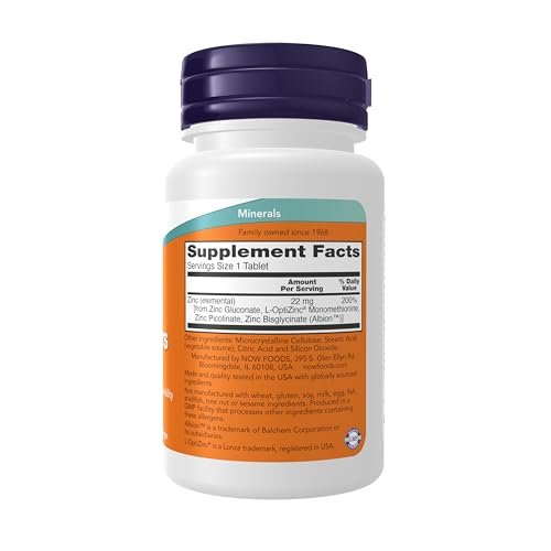 Now Supplements, Zinc Transporter, 90 Tablets, Vegan, Immune Support - görsel 4