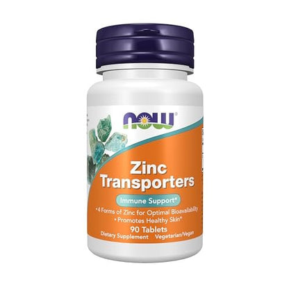 Now Supplements, Zinc Transporter, 90 Tablets, Vegan, Immune Support