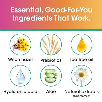 vH essentials Feminine Cleansing Wipes, 32 – Alcohol-Free & Fragrance-Free: No drying alcohols or artificial – Image 6