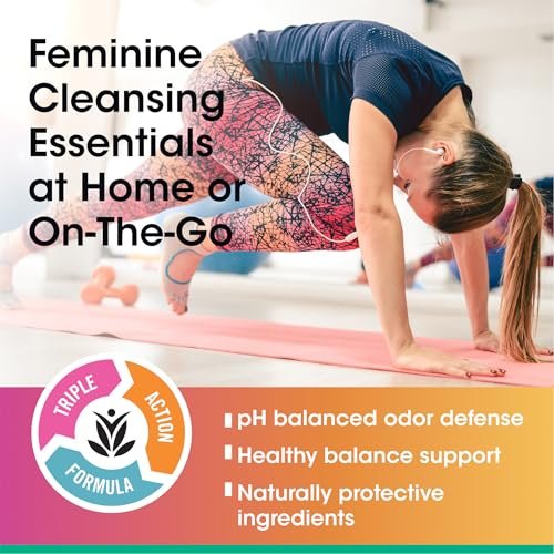 vH essentials Feminine Cleansing Wipes, 32 – pH Balanced: Formulated to match the natural pH of the vaginal area, – Image 1