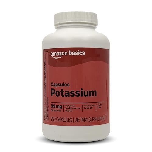 Potassium Heart Health Capsules, 99 mg, 250 Count - görsel 3