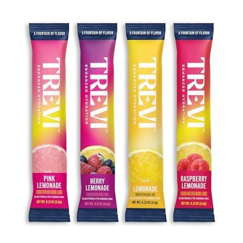 TREVI™ Everyday Sugar Free Electrolytes - Essential Drink Mix Hydration Powder Packets - 28 Count - Lemonade Variety Pack - Lemonade, Pink Lemonade, Raspberry Lemonade, Berry Lemonade - görsel 13