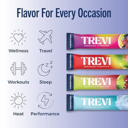 TREVI™ Everyday Sugar Free Electrolytes - – Convenient On-the-Go: Single-serve packets are easy to toss in your – Image 5