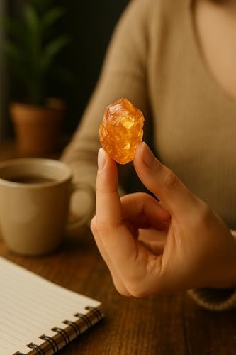 Large 1.25-2.0” Natural Citrine Raw Crystals Stones for Meditation, Chakra, Reiki, Crystal Grid, Energy Work, Wire Wrapping, Tumbling & Spiritual Home Decor