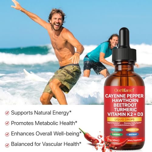 Cayenne Pepper Drops, Cayenne Pepper – Cayenne Pepper: Known for its capsaicin content, cayenne may help promote – Image 1