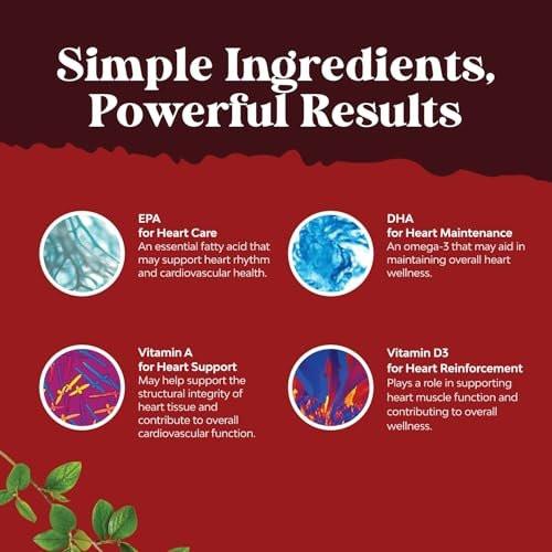 Icelandic Wild Caught Cod Liver Oil Softgels - Fish Omega 3, EPA, DHA, Vitamin D & A, 1000mg Per Serving - Burpless Capsules for Healthy Heart, Healthy Joints, Brain & Immune Support - 60 Count - görsel 8
