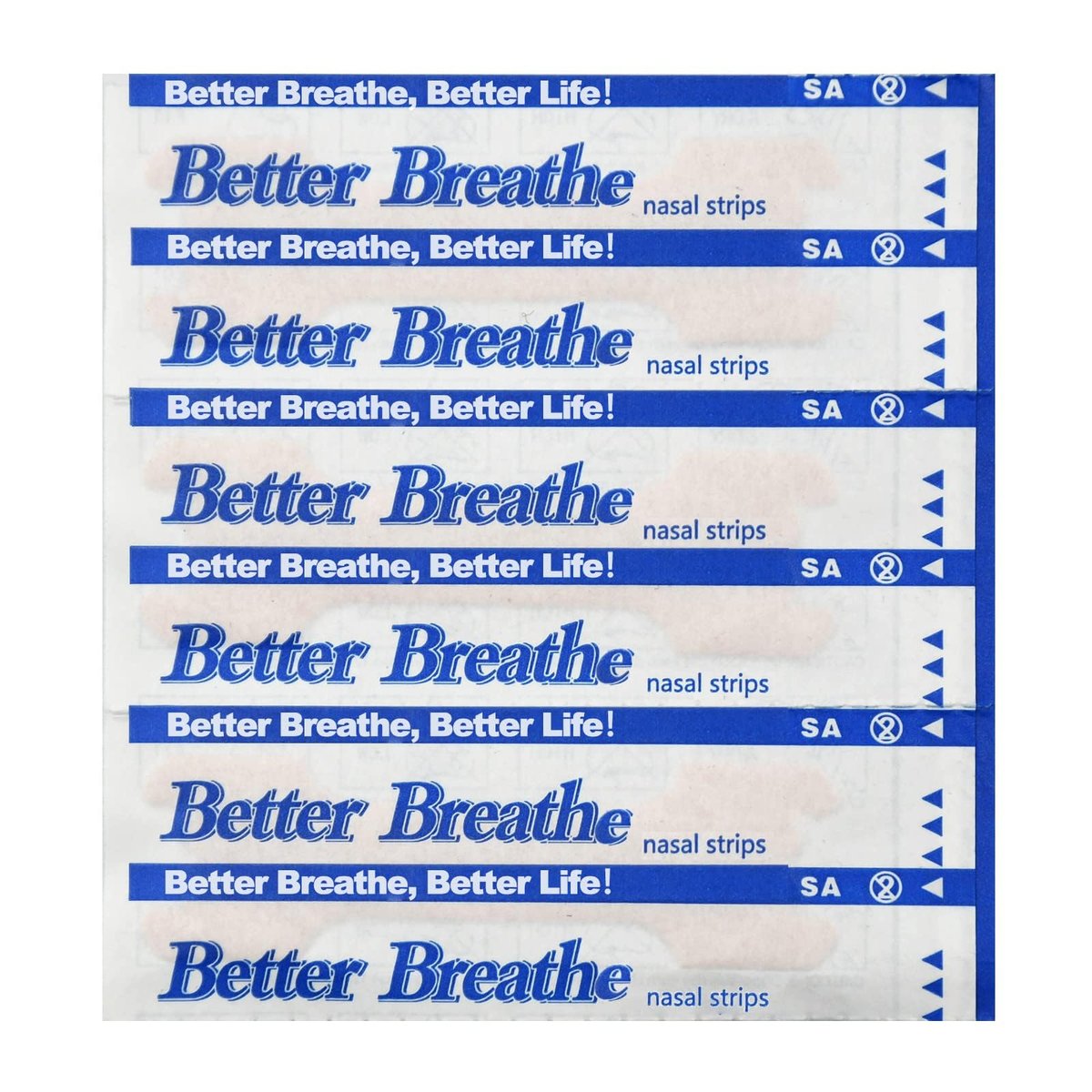 Debaishi 60-300 Count Nasal Strips for Men and Women (66mm*19mm) (110) - görsel 9