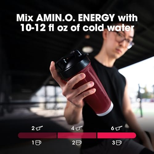 Optimum Nutrition Amino Energy Powder Plus Focus, with BCAA, Electrolytes, and Caffeine, Fruit Punch, 30 Servings (Packaging May Vary) - görsel 12
