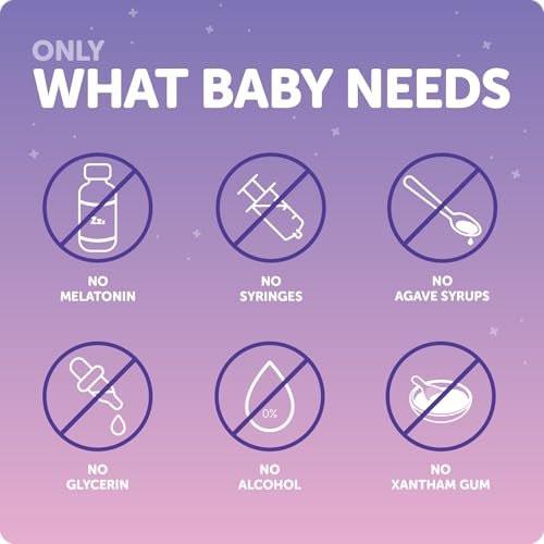 Ddrops Baby Bedtime Drops for Babies, Organic Liquid Drops for Calming Bedtime Routines, 60 Count - görsel 4