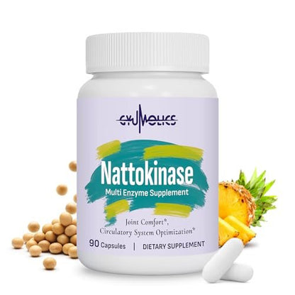 Gyumolics Nattokinase Supplement 10000FU – Free from gluten, dairy, and artificial additives – Image 12