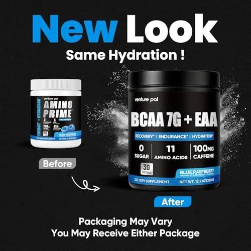Sugar Free 7g BCAA + EAA Powder | Supports Muscle Recovery, Growth, Strength & Endurance – 12 Essential Amino Acids with L-Glutamine, Caffeine, Vitamin & Electrolyte for Energy & Hydration - görsel 10
