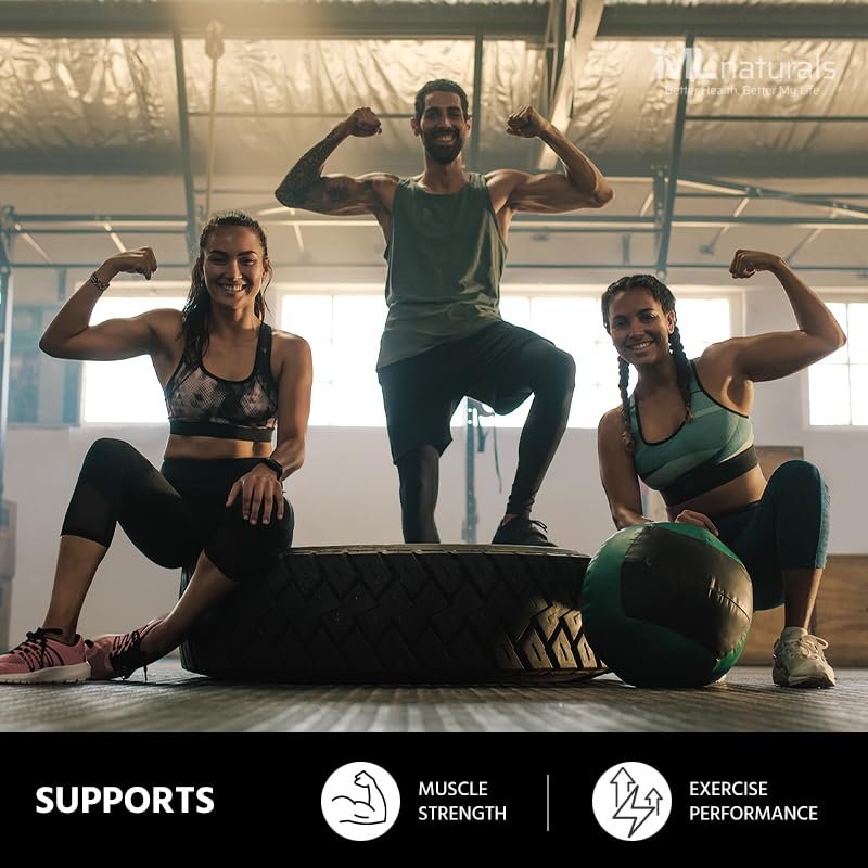 ML Naturals Micronized Creatine Monohydrate – Enhanced Exercise Performance: Helps improve high-intensity exercise – Image 6
