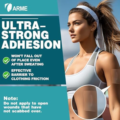 Arme Silicone Scar Tape, 1.6"x480" Silicone – Discreet and Breathable: The tape is transparent and breathable, – Image 5