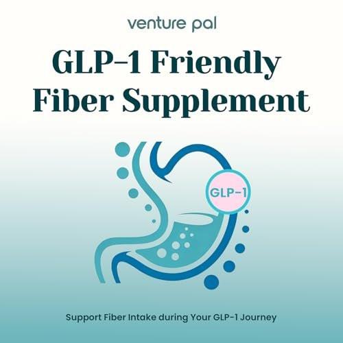6-in-1 Daily Prebiotic Fiber Powder for Gut & Digestive Health, GLP-1 Friendly, Sugar Free Fiber Supplement Powder with Probiotics, Collagen Peptides & Electrolytes - For Women & Men - 7.8 OZ - görsel 10