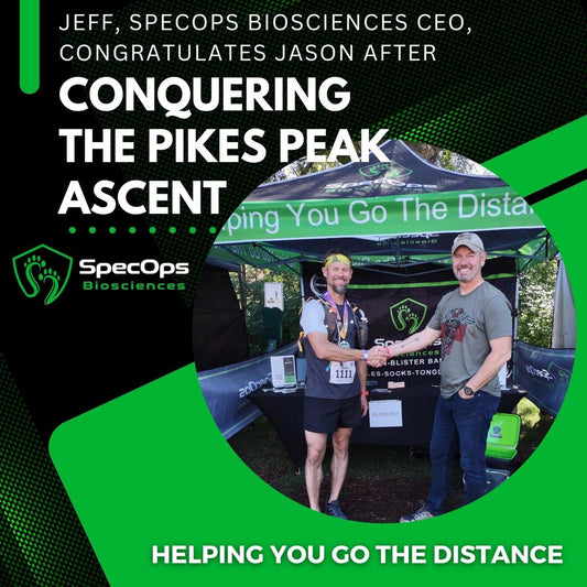 SpecOps Biosciences Thin Athletic Moleskin - Veteran Combat Medic Engineered Blister Prevention | Champion-Proven Premium Mole Skin for Running, Hiking - 2" x 16 ft Roll