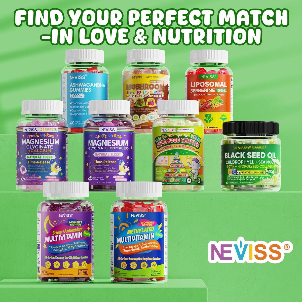 NEVISS Kids Teens Ages 4–17 Multivitamin with Iron Omega3 D3K2, Picky Eater Vitamin Super Greens Gummies, Boys Girls Organic Fruits Veggies Superfood Gummy, Mushroom | Immune Bone Brain, Sugar Free - görsel 8