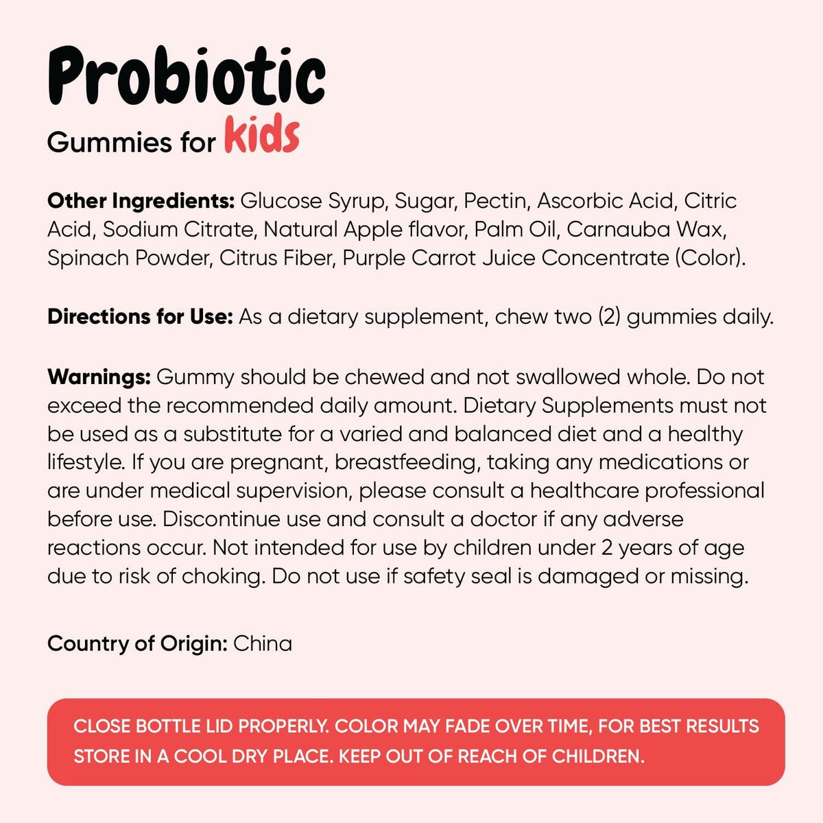 maxmedix Kids Probiotics Gummies | Prebiotic + Probiotics for Kids - 1 Billion CFU & Inulin (45-Day Supply) | 90 Children Synbiotic Gummies | Natural Apple Flavor | Vegan, Non-GMO - görsel 11