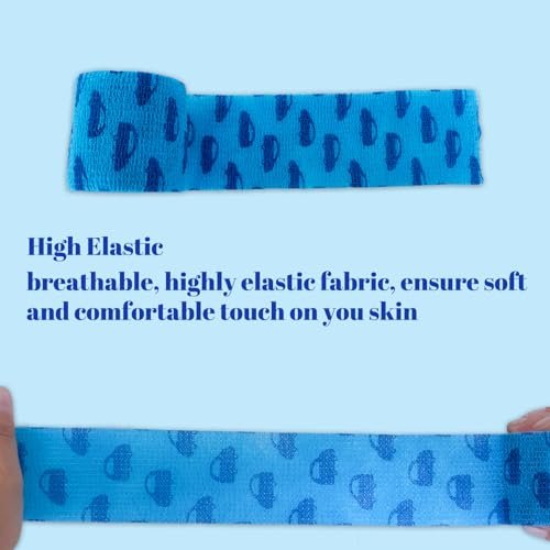 48 Rolls Self Adhesive Bandage Wrap, Vet Wrap 2 Inch for Horses Dogs Wounds Care, Self Sticking Elastic Bandage Wrap Tape for Wrist, Ankle, Sports, Tatto (Mixed) - görsel 7