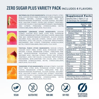 DripDrop Zero Sugar Plus - Sugar Free – Sugar-Free Hydration: Zero sugar formula helps you stay hydrated without – Image 1