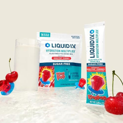 Liquid I.V.® Hydration Multiplier® – Zero Sugar: Enjoy all the benefits of Liquid I.V. without added sugar, making – Image 2