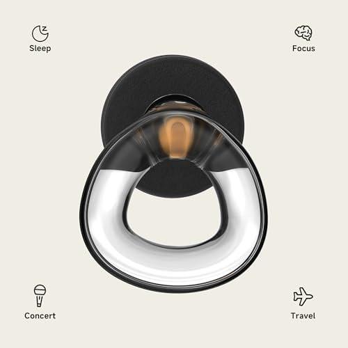Concert Ear Plugs, 𝟐𝟎𝟐𝟔 𝐔𝐩𝐠𝐫𝐚𝐝𝐞 High Fidelity Hearing Protection for Rave, Festival, Musicians, Travel, Comfortable Silicone EarPlugs for Concerts, Work, 30 dB Noise Reduction Gifts for Everyone - görsel 14