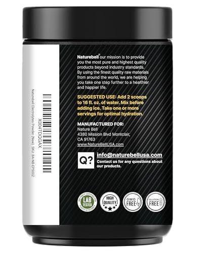 Sport Electrolytes Powder No Sugar, 500g (52 Servings) | Electrolyte Hydration Drink Mix with Sodium, Potassium, Magnesium, L-Glutamine, Beta Alanine, & Coconut Water – Tropical Pineapple Flavor - görsel 4