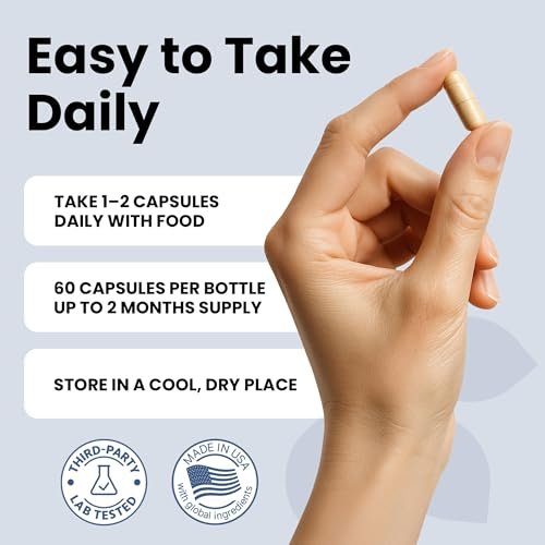Luma Nutrition Vitamin B12 Methylcobalamin 1000 mcg - High Potency Vegan Supplements for Men & Women - Energy & Metabolism - Pure B12 Vitamins - 60 Capsules - Made in USA - görsel 13