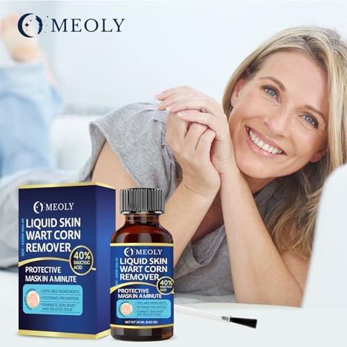 MEOLY Fast-Acting Wart Remover: 40% – Maximum Strength Formula: With 40% salicylic acid, this wart remover – Image 12