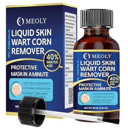 MEOLY Fast-Acting Wart Remover: 40% – Fast-Acting: The formula works quickly to dissolve wart tissue, reducing – Image 2