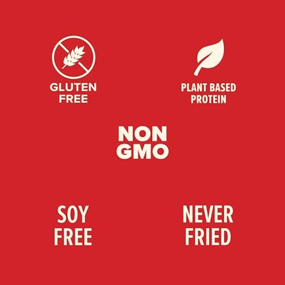Pure Protein Frank’s Red Hot™ Popped Crisps – Spicy Protein Snack – 12g Plant Based Protein, Gluten Free, Non GMO, Vegan, Air Popped & Puffed Crisps – Healthy Protein Snacks – 12 Pack