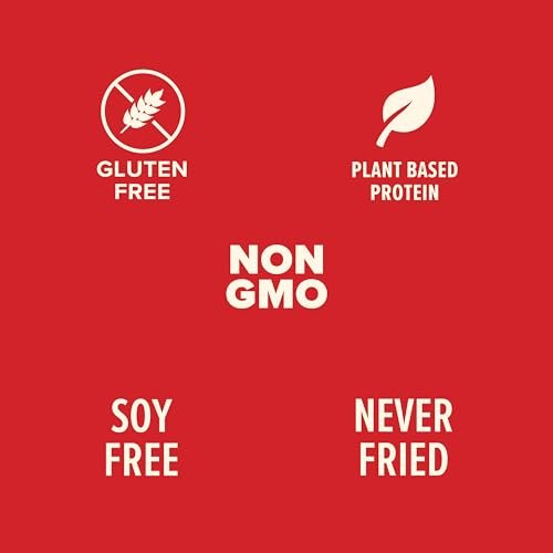 Pure Protein Frank’s Red Hot™ Popped Crisps – Spicy Protein Snack – 12g Plant Based Protein, Gluten Free, Non GMO, Vegan, Air Popped & Puffed Crisps – Healthy Protein Snacks – 12 Pack - görsel 1