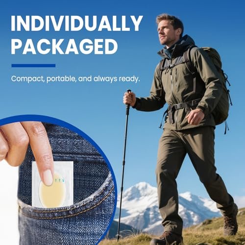 50Pcs Hydrocolloid Bandages, Blister Bandages for Feet, Waterproof Heel & Toe Pads with Cushion Protection, 4 Shape Variety Pack for Blister Prevention - görsel 8