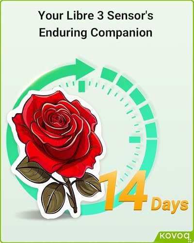 Floral Shaped Dexcom G7 & Stelo Over Patches – Value Pack: 16 patches in 4 styles (4 of each) offer variety and – Image 14