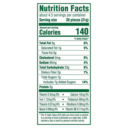 belVita Bite Size Snacks, Chocolate Crunchy Bites, 6-5 oz Bags