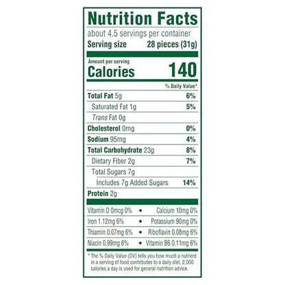 belVita Bite Size Snacks, Chocolate Crunchy Bites, 6-5 oz Bags