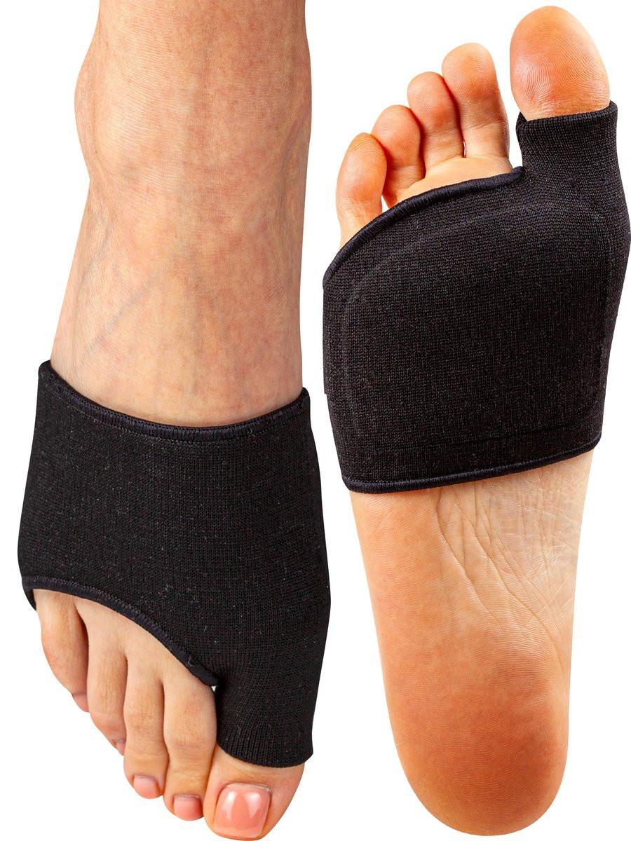Brison Metatarsal Pads Ball of Foot Cushion for Men and Women - Gel Foot Cushions for Pain Relief Morton’s Neuroma Metatarsalgia Sesamoiditis Calluses - 1 Pair Black Medium (M 10-13, W 11-14) - görsel 9