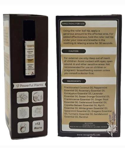 Royal Aches & Pains Essential Oil Blend | Crafted Blend of 17 Powerful Essential Oils | Made in USA | Natural Comfort & Relaxation – Aromatherapy Roll-On for Muscles & Joints, Headache, Sinus – 10ml - görsel 7