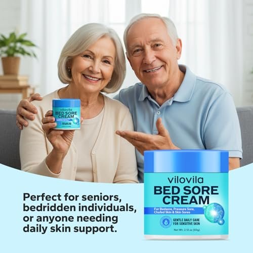 ViloVila Bed Sore Cream (2.12 Oz), Bedsore – Protective Barrier: Forms a breathable layer that shields the skin – Image 13