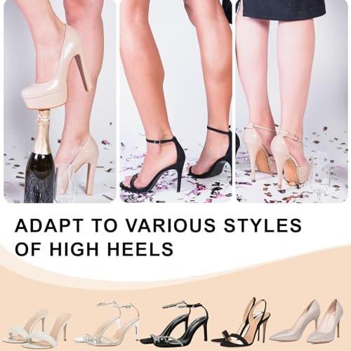 Heel Inserts for Women - Weight Shifting Insoles for High Heels, Gel Inserts Comfort Pads for Foot Pain Relief (Small - US 6-7.5 Women Shoes) - görsel 11