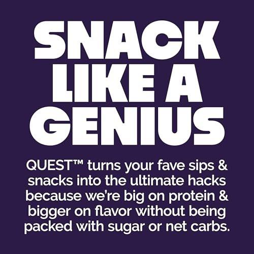 Quest Nutrition Bake Shop, Chocolate Frosted Donuts, 14g Protein, Less than 1g Sugar, Protein Snack, Low Sugar, 9 Count - görsel 6