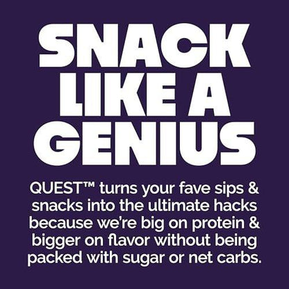 Quest Nutrition Bake Shop, Chocolate Frosted Donuts, 14g Protein, Less than 1g Sugar, Protein Snack, Low Sugar, 9 Count
