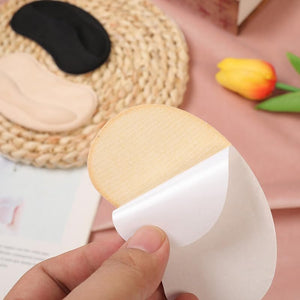 GQTJP Heel Pads for Shoes that are Too Big, – Prevents Slipping : The adhesive backing keeps the pad firmly in – Image 1