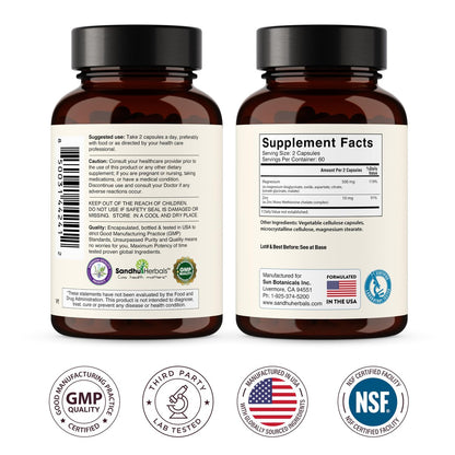 Complete Magnesium Complex 500mg for Women & – Pure & Clean: Free from artificial additives, gluten, and common – Image 15