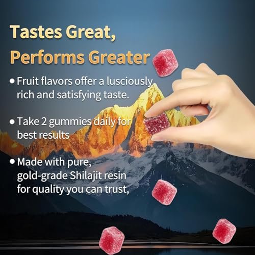 Newrish Shilajit Gummies Manuka Honey Lemon Flavor Himalayan Shilajit No Added Sugar Ashwagandha, Gokshura | Fulvic Acid & 85+ Trace Minerals for Men, Women I Non-GMO 100% Natural & Organic I 30 Gummy - görsel 12