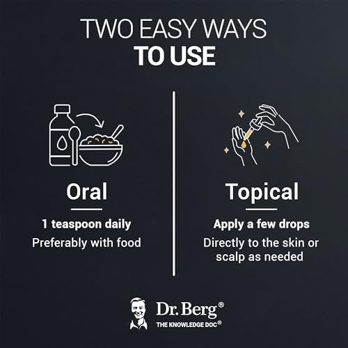 Dr. Berg Black Seed Oil Organic Cold Pressed – Pure Nigella Sativa Black Cumin Oil – USDA Organic, Halal, Vegan – for Hair, Skin, Immune Support – Unrefined Liquid – 4 oz Glass Bottle - görsel 16